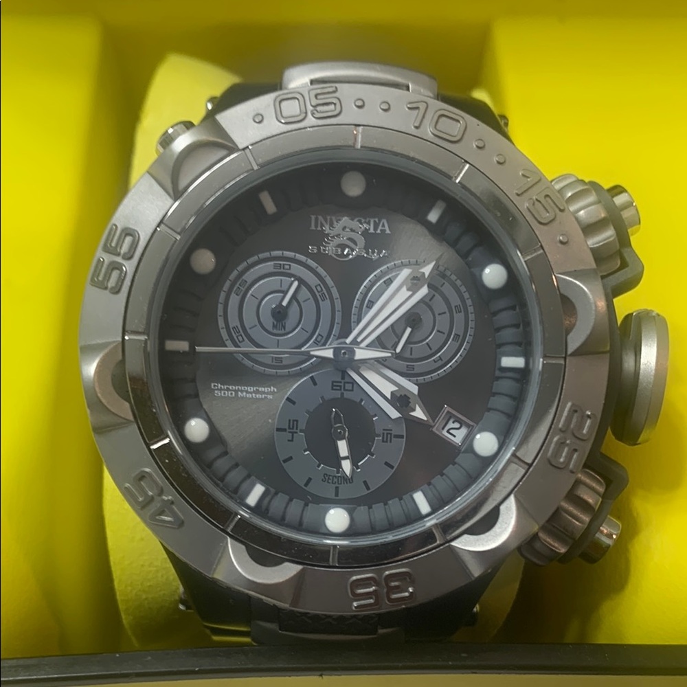 Silver Mens Invicta Watch